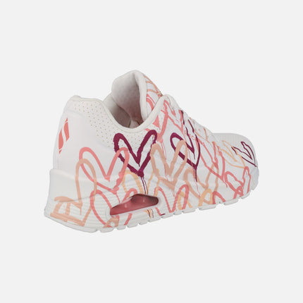 Skechers Sneakers with Hearts by Jgoldcrown Uno - Spread the love