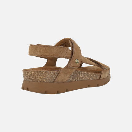 Panama jack Selma Leather sandals with velcros closure