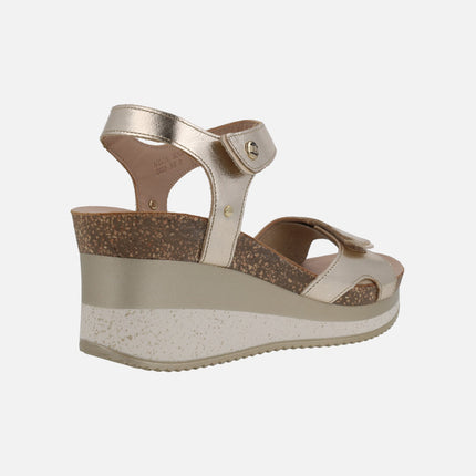 Nica SPort Leather sandals with velcro closure
