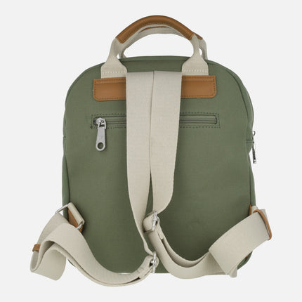 Pepe moll backpacks in canvas finish