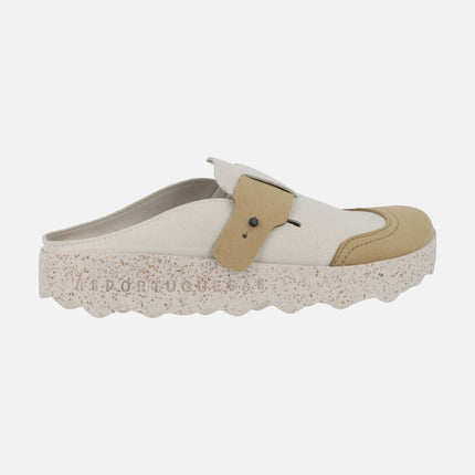 Zuecos para mujer Cole Off white