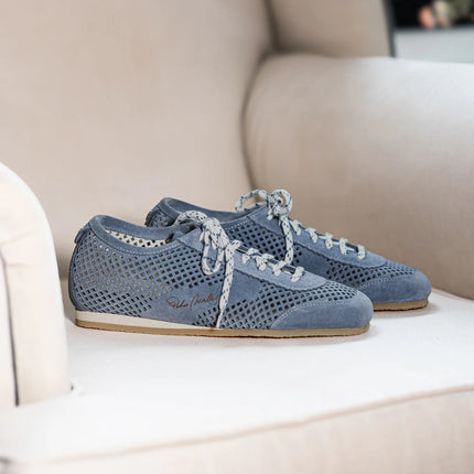 Zaros lace-up sneakers with chopped detail