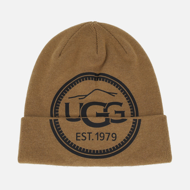 Gorros de punto para hombre UGG Mountain Logo Beanie