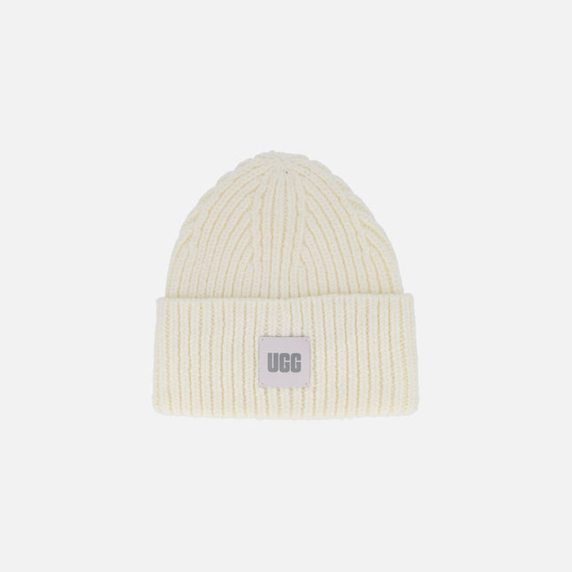 Gorros de punto UGG Chunky Rib Beanie W Logo