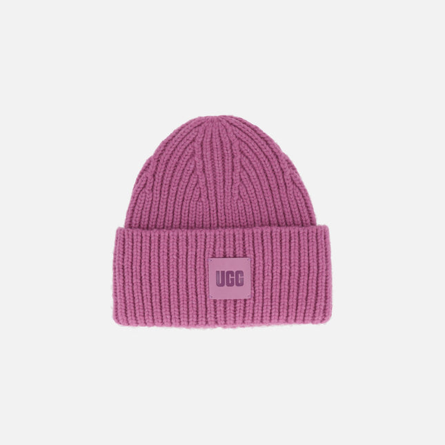 Gorros de punto UGG Chunky Rib Beanie W Logo