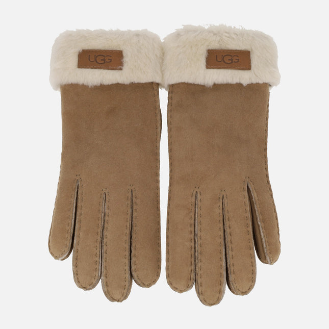 Guantes para mujer UGG Turn Cuff Gloves chesnut