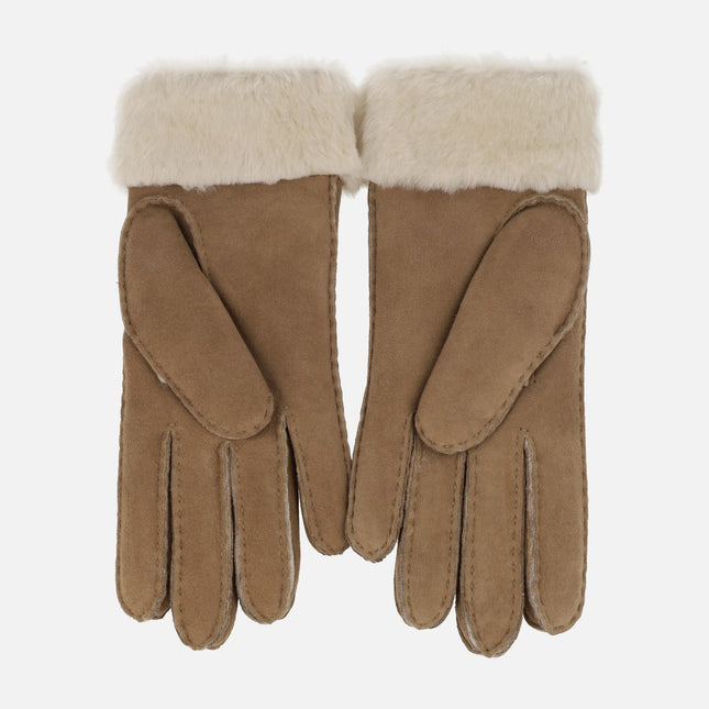 Guantes para mujer UGG Turn Cuff Gloves chesnut