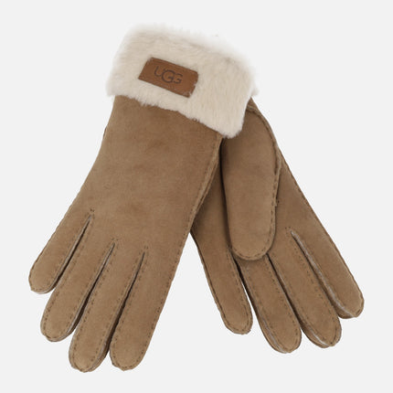 Guantes para mujer UGG Turn Cuff Gloves chesnut