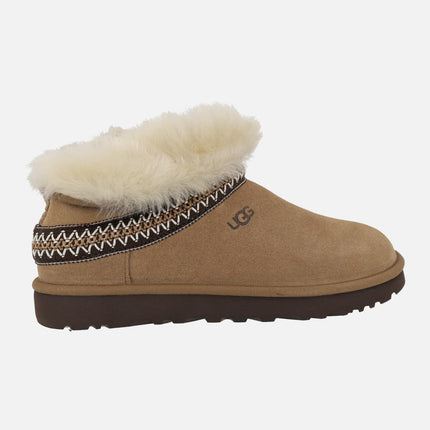 UGG Classic Mini Crescent Chesnut Boots