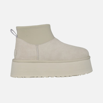 Botas UGG Classic Mini Dipper Puffer white ceramic