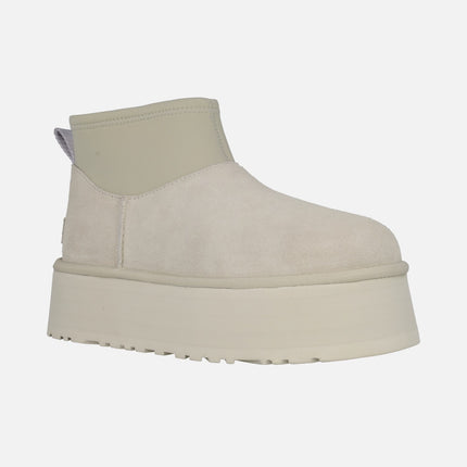 Botas UGG Classic Mini Dipper Puffer white ceramic