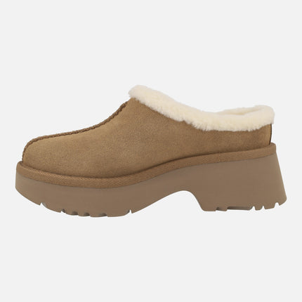 Zuecos con tacón y plataforma Ugg New Heights Cozy Clogs