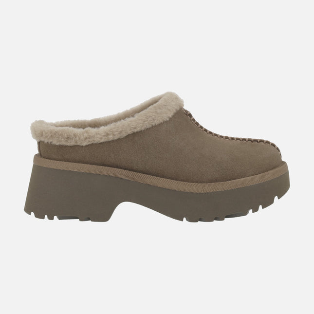 Zuecos con tacón y plataforma Ugg New Heights Cozy Clogs