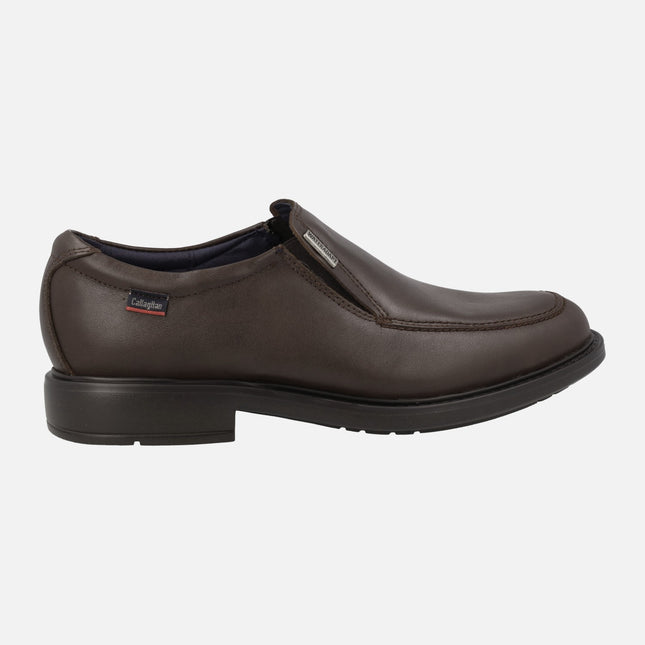 Mocasines de piel para hombre con membrana WATERADAPT