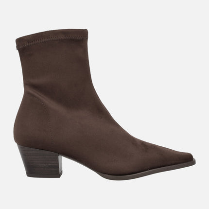 Cowboy Oficor Water repellent strech suede booties