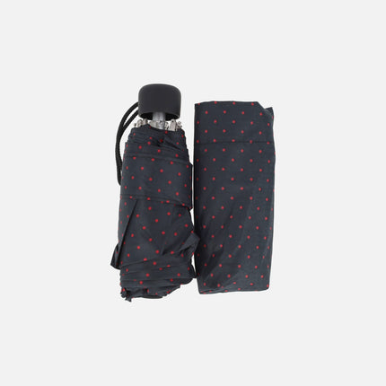 Folding umbrella with dots