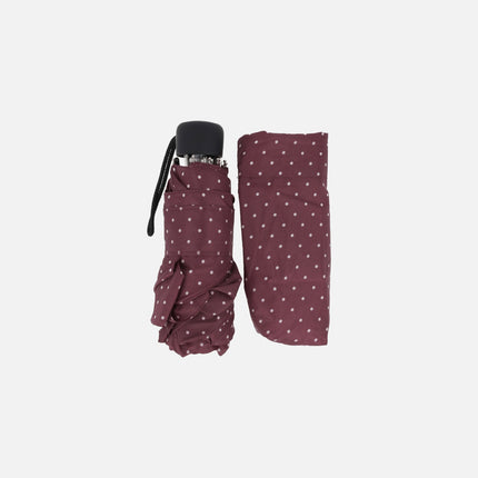 Folding umbrella with dots