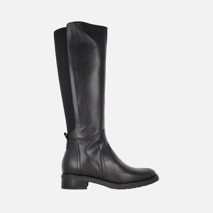 Wonders Corina black Leather high Boots