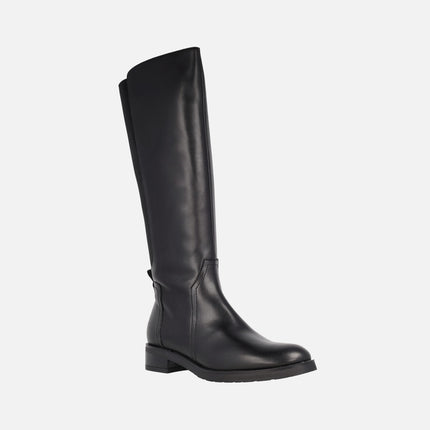 Wonders Corina black Leather high Boots