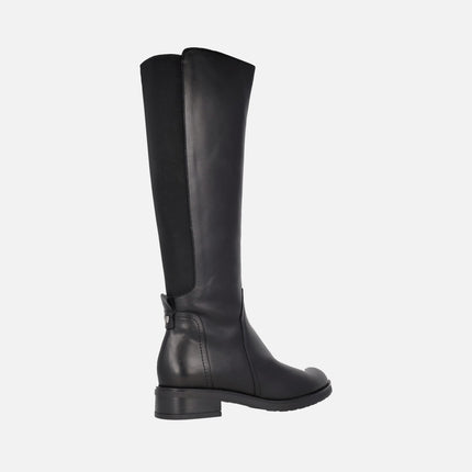 Wonders Corina black Leather high Boots