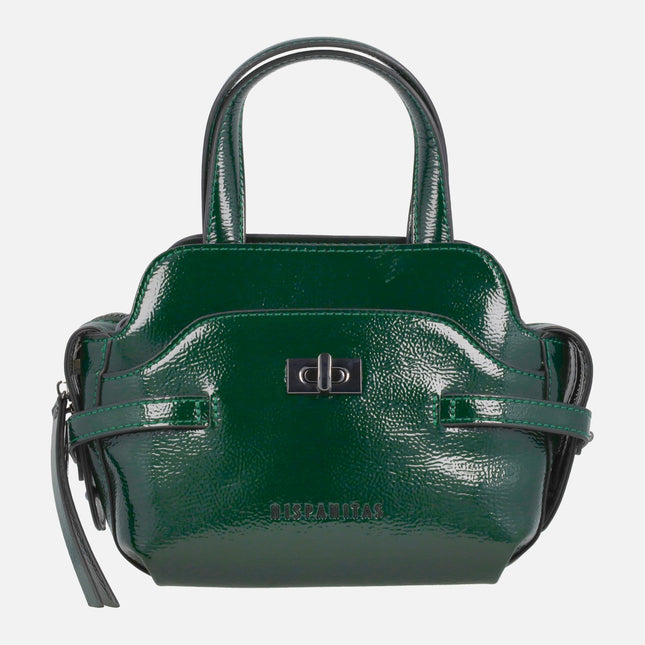 Hispanitas Hand bags in patent leather effect