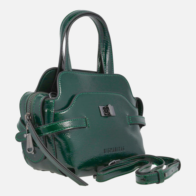 Hispanitas Hand bags in patent leather effect