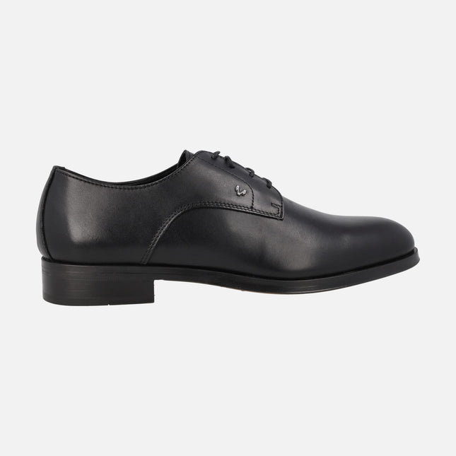 Black leather laced shoes Martinelli Empire