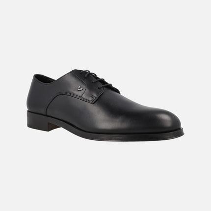 Black leather laced shoes Martinelli Empire