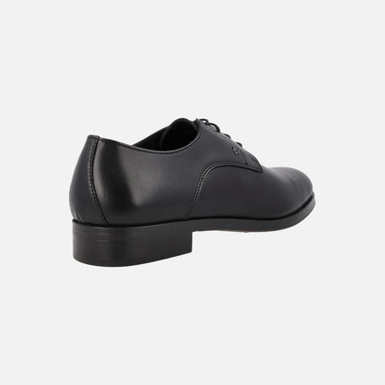 Black leather laced shoes Martinelli Empire