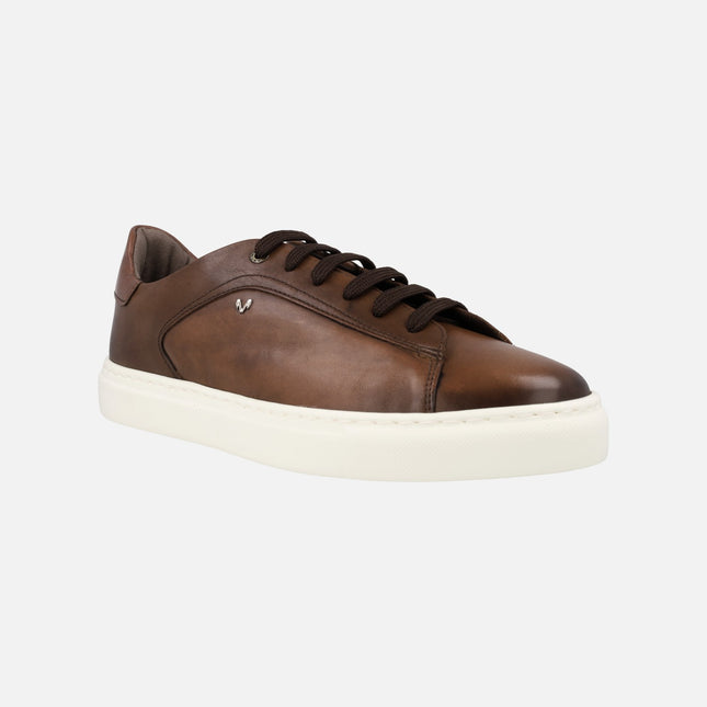 Brown leather Sneakers Martinelli Rawson