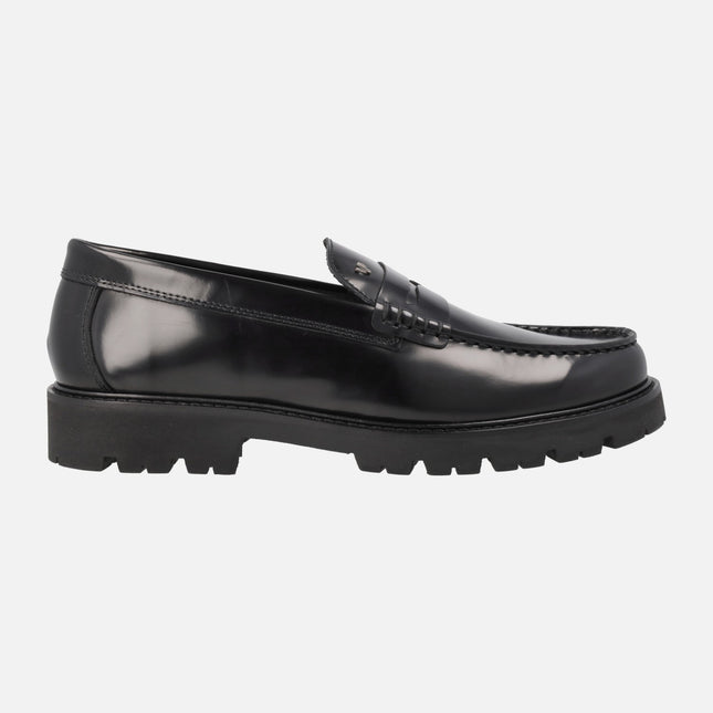 Mocasines con antifaz para hombre con suela track Sutton