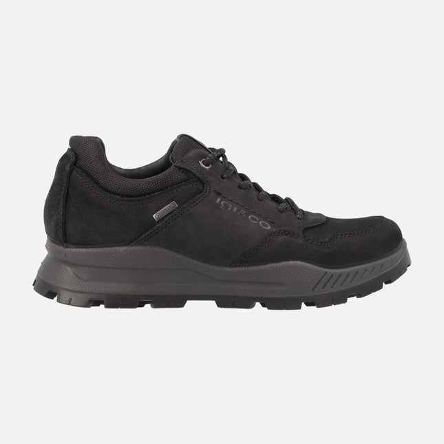 Zapatos deportivos para hombre en piel nobuck con membrana Gore-tex