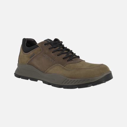 Men's Sports Shoes in Nubuck leather with gore-tex membrane