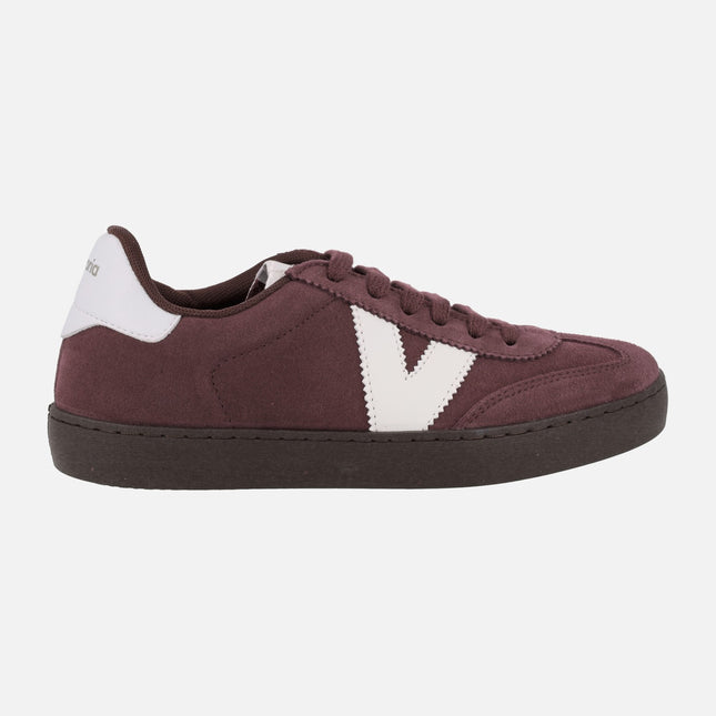 Victoria Berlin Cyclist sneakers in leather suede