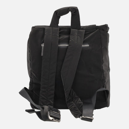 Victoria Black nylon Backpacks