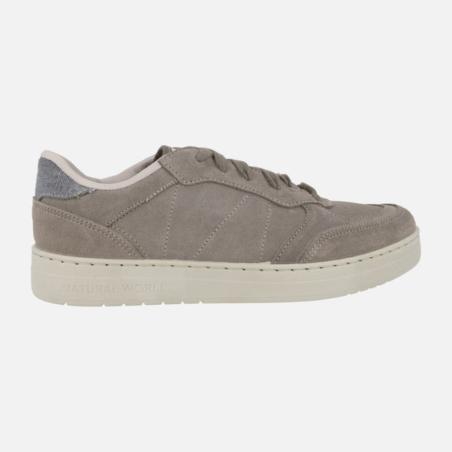 Saja Men's Sneakers in grey suede