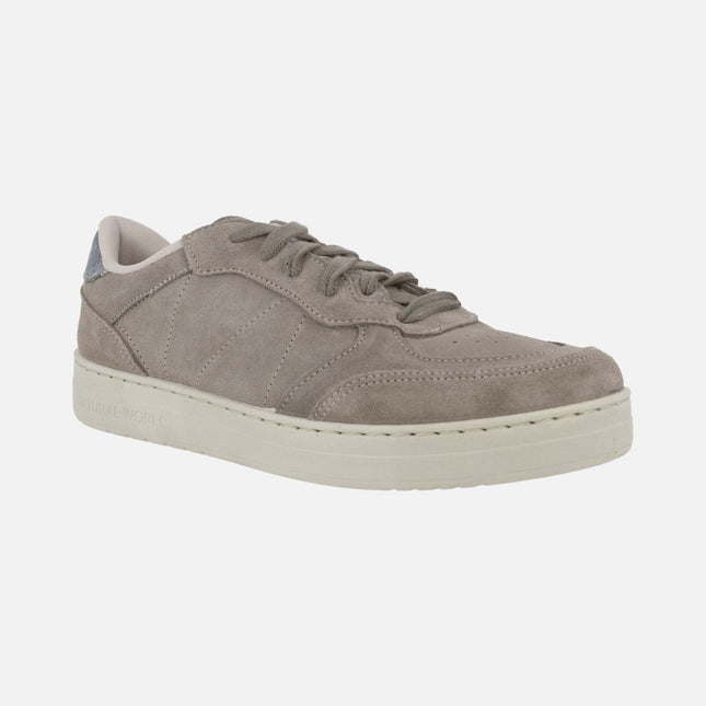 Zapatillas deportivas para hombre Saja en serraje gris