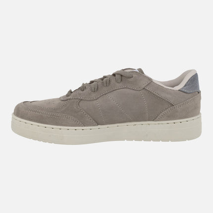 Saja Men's Sneakers in grey suede