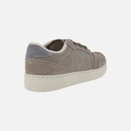 Saja Men's Sneakers in grey suede