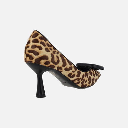 Tuc-P leopard animal print pumps