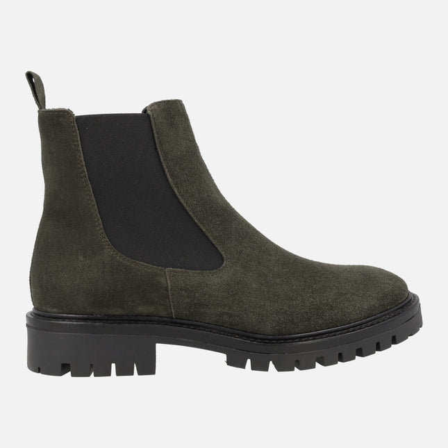 Alpe Military chelsea style Ankle Boots