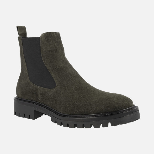 Alpe Military chelsea style Ankle Boots