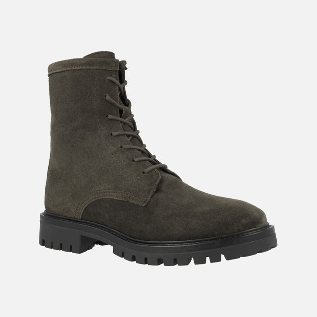 Military-style laced ankle boots Alpe Militare