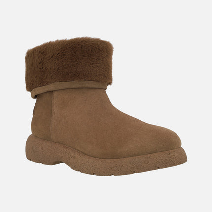 Wilton multiposition boots in suede leather