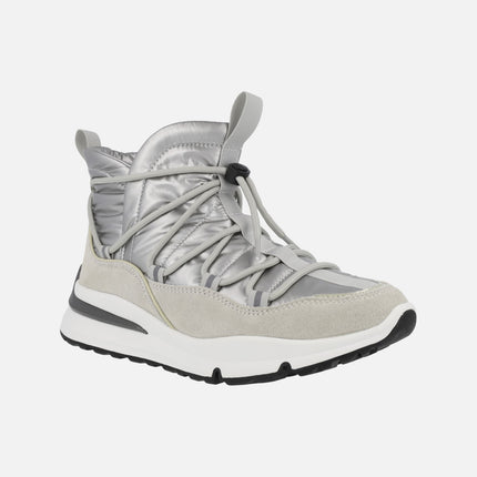 Dimbach Silver Aprés Ski style Ankle Boots