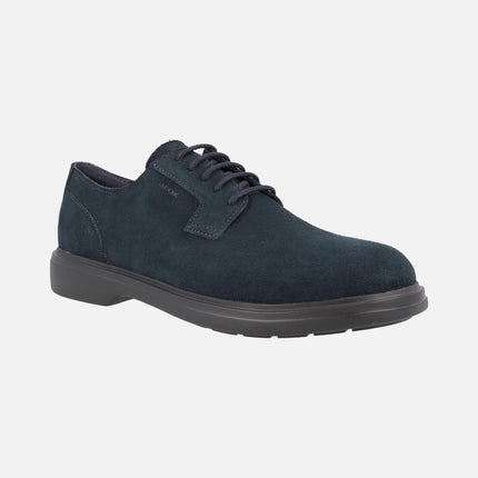 Men's suede Lace -up Shoes from the Italian brand Geox