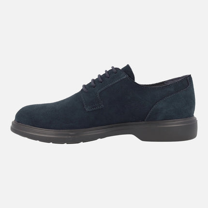 Men's suede Lace -up Shoes from the Italian brand Geox