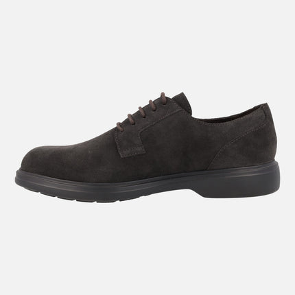 Men's suede Lace -up Shoes from the Italian brand Geox