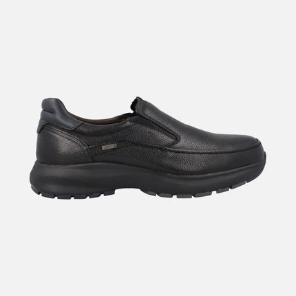 Mocasines de piel para hombre con membrana Fluchos tex