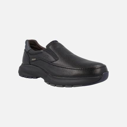 Mocasines de piel para hombre con membrana Fluchos tex